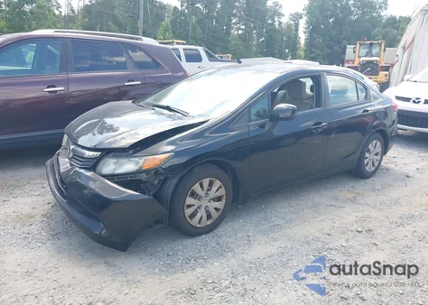 2012 Honda Civic Lx from USA, damaged, VIN 19XFB2F56CE314914